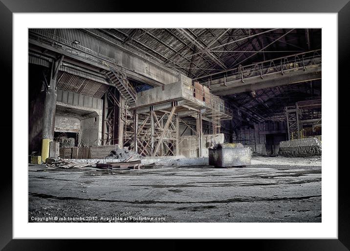ABANDONED METAL Framed Mounted Print by Rob Toombs