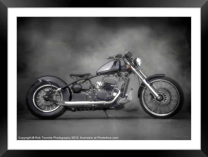 REGAL BOBBER PAINTING Framed Mounted Print by Rob Toombs