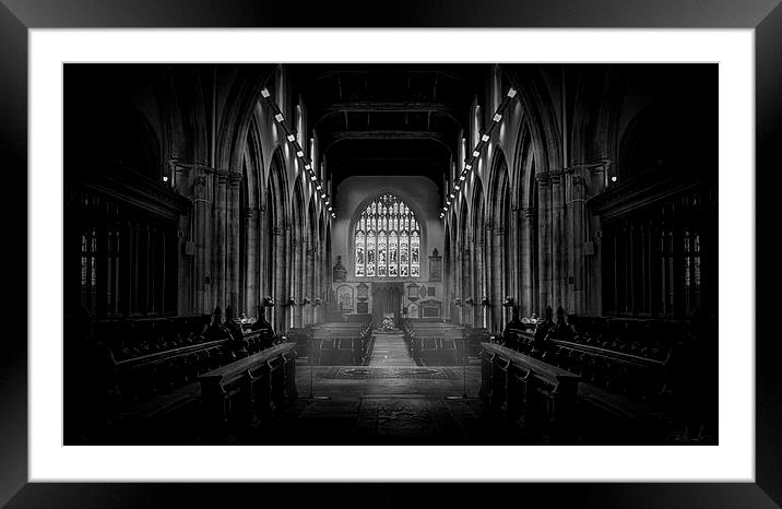 A PLACE OF PRAYER Framed Mounted Print by Rob Toombs