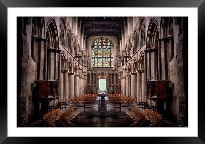  CATHEDRAL VIEW Framed Mounted Print by Rob Toombs