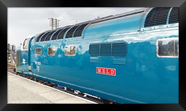 Deltic Framed Print by Lee Osborne