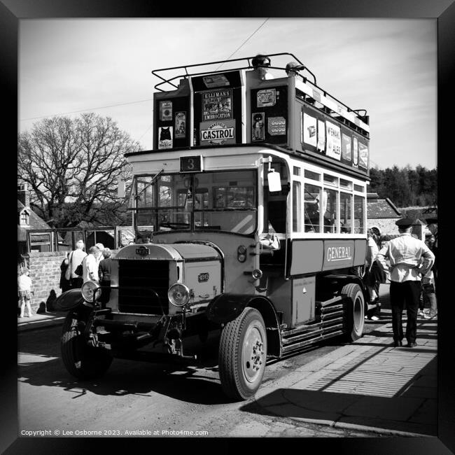 London General Omnibus Company B Type Framed Print by Lee Osborne