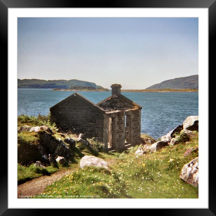 Craignish Peninsula, Scotland Framed Mounted Print by Lee Osborne