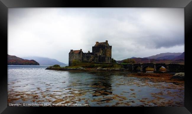 Eilean Donan Castle Framed Print by Lee Osborne