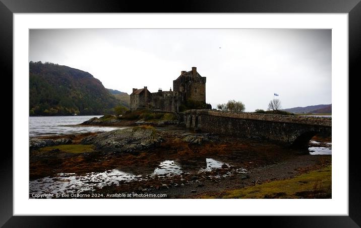 Eilean Donan Framed Mounted Print by Lee Osborne