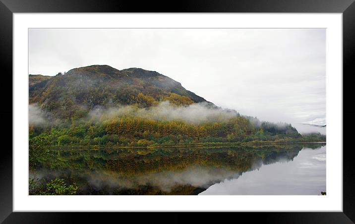 Loch Lubnaig, Scotland Framed Mounted Print by Lee Osborne