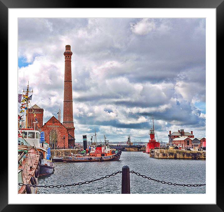 pumphouse Framed Mounted Print by sue davies