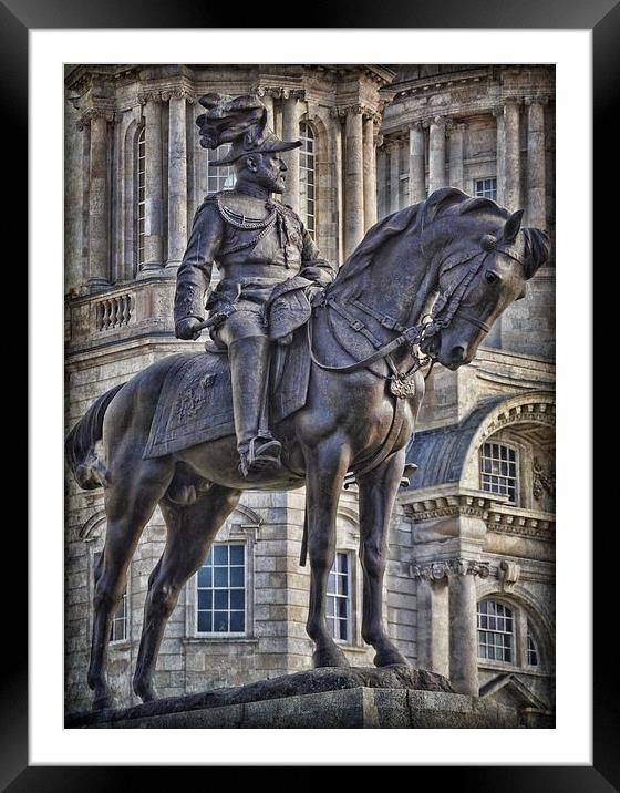 king george v11 Framed Mounted Print by sue davies