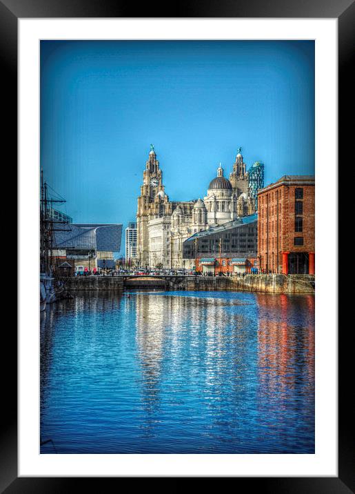  reflections of the three graces Framed Mounted Print by sue davies