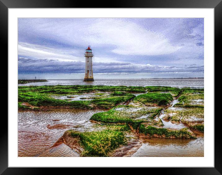  perch rock Framed Mounted Print by sue davies