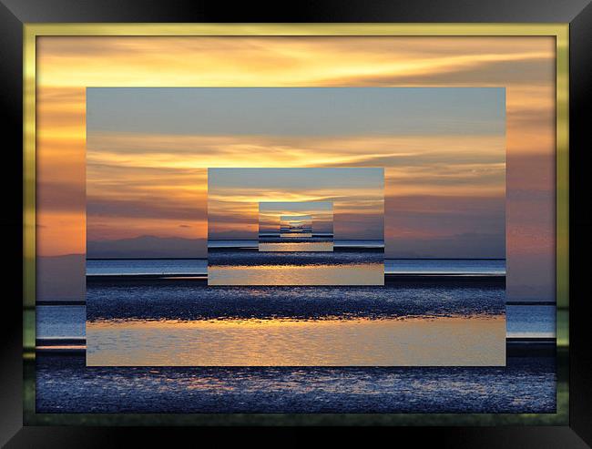  endless Framed Print by sue davies
