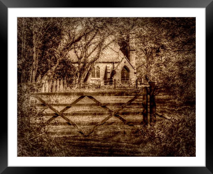  eerie Framed Mounted Print by sue davies