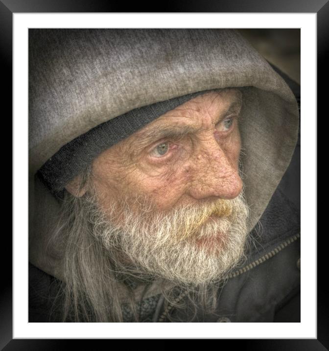 homeless 2 Framed Mounted Print by sue davies