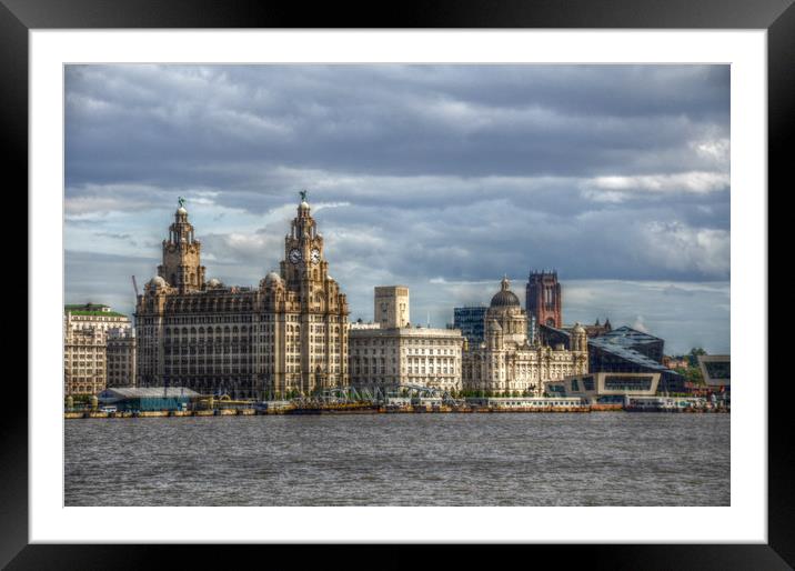 ferry ride Framed Mounted Print by sue davies