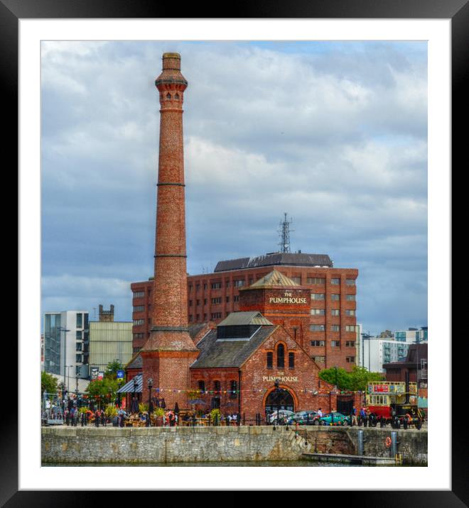 the pumphouse Framed Mounted Print by sue davies