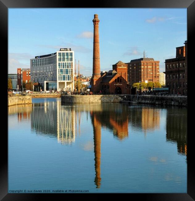 the pumphouse Framed Print by sue davies