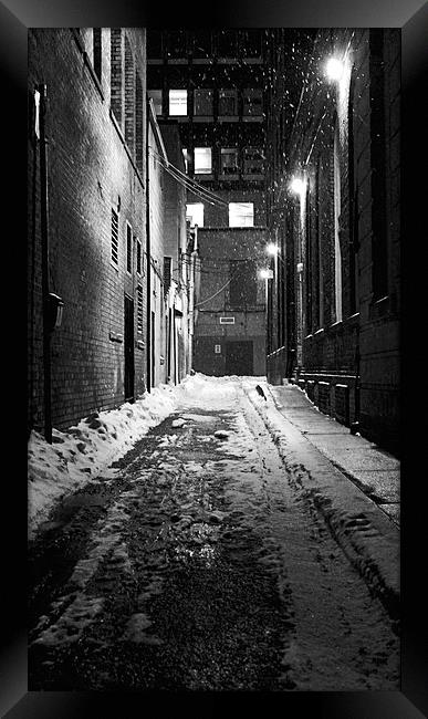 Alley Walks Framed Print by Johnson's Productions