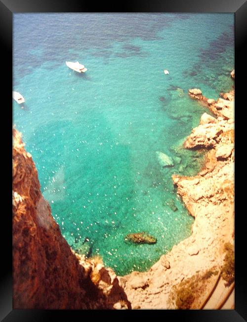 Capri Framed Print by james richmond