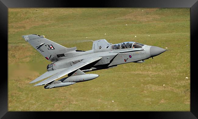 Tornado GR4 Framed Print by peter lewis