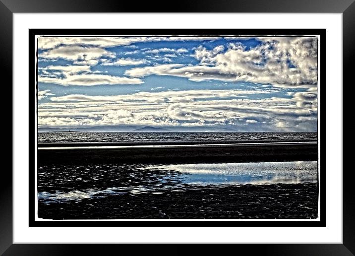 Ayrshire seascape Framed Mounted Print by jane dickie