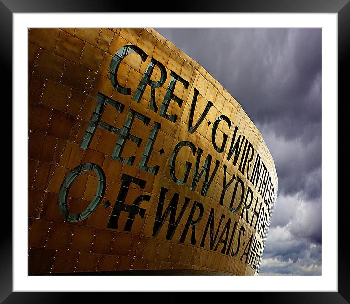 Millennium Centre: Cardiff's Cultural Hub Framed Mounted Print by Graham Parry