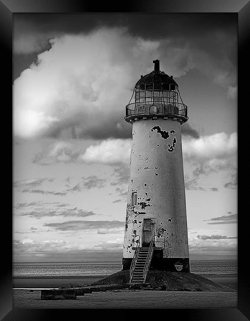 Enigmatic Beacon of North Wales Framed Print by Graham Parry