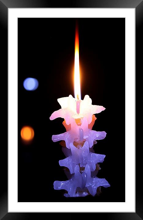 Enchanting Spinal Candlelight Framed Mounted Print by Graham Parry