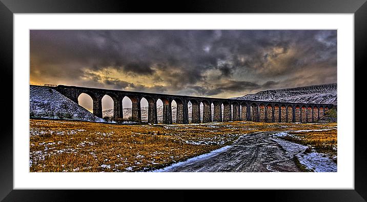 Ribblehead Viaduct Framed Mounted Print by Paul Mirfin