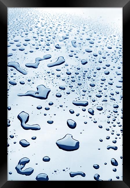 water drops Framed Print by Josep M Peñalver