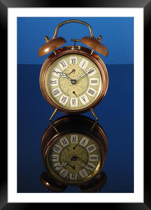 Alarm clock Framed Mounted Print by Josep M Peñalver