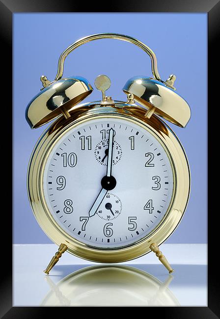 Alarm clock Framed Print by Josep M Peñalver