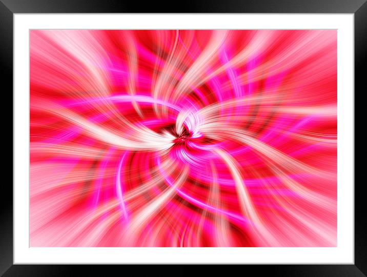 Muscle Tissue Abstract Framed Mounted Print by Clive Eariss