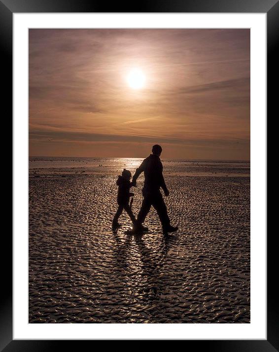 TIME TOGETHER Framed Mounted Print by Clive Eariss