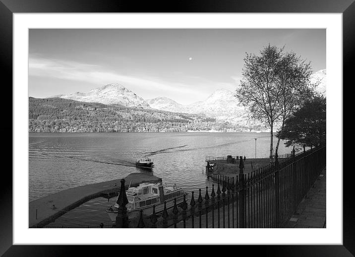 Loch Lomond  Scotland Framed Mounted Print by Clive Eariss