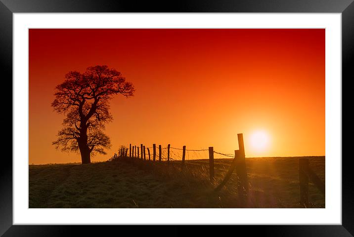 A New Day Dawns  Framed Mounted Print by Clive Eariss