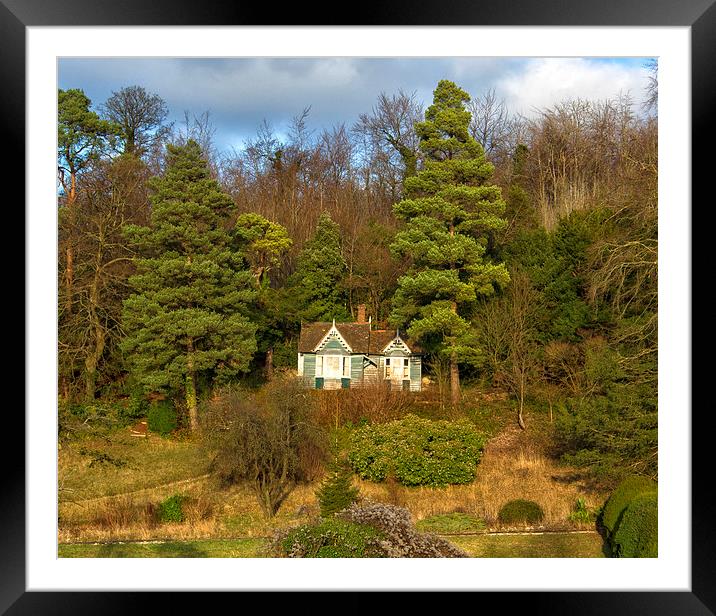 Little House On The Hill  Framed Mounted Print by Clive Eariss