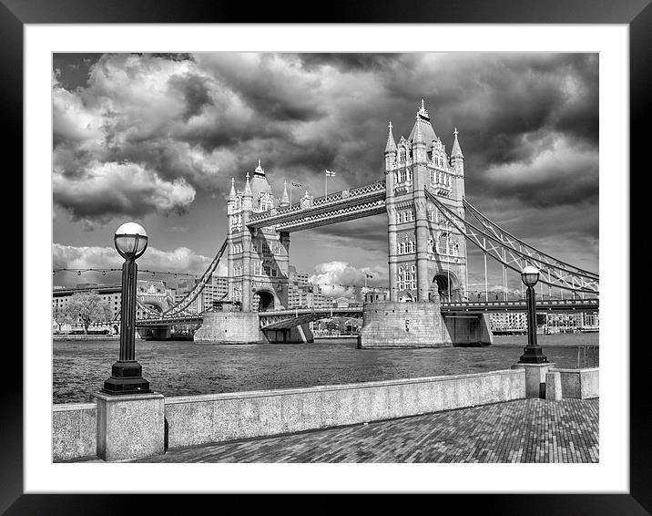  Tower Bridge London Framed Mounted Print by Clive Eariss