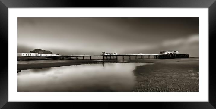 Worthing Moods West Sussex Framed Mounted Print by Clive Eariss