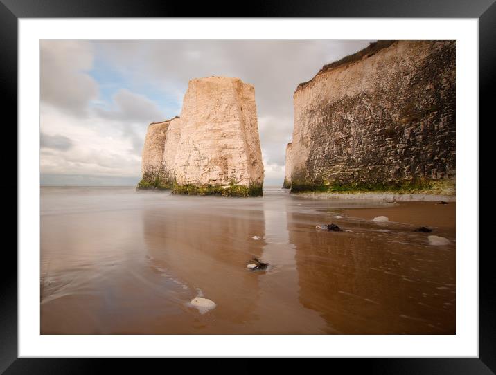 Botany Bay Cliffs Framed Mounted Print by Clive Eariss