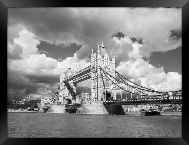 The Tower Bridge Framed Print by Clive Eariss