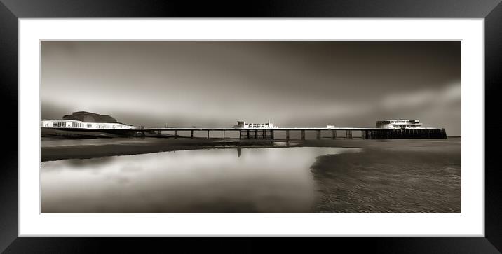 Worthing Pier Framed Mounted Print by Clive Eariss