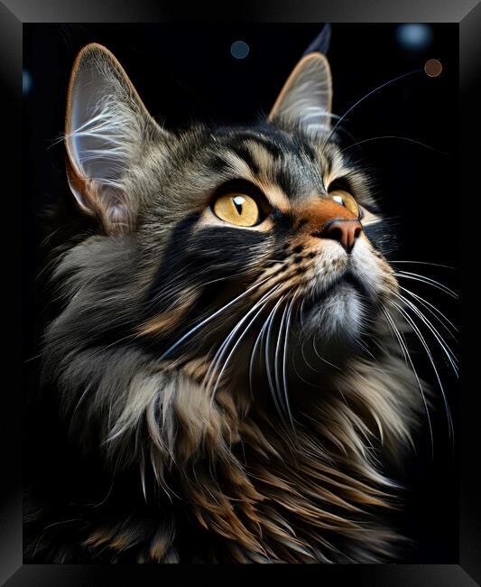 The Cat's Whiskers Framed Print by Brian Tarr