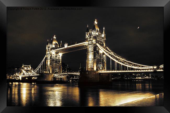 London Bridge Framed Print by Robert Pettitt