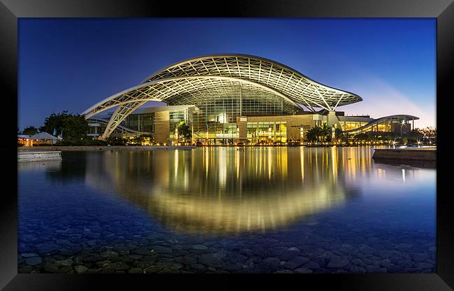 The Convention Center Framed Print by Robert Pettitt