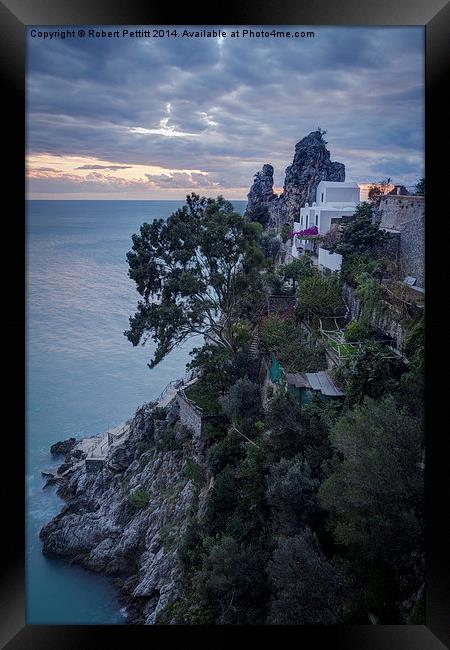  The Amalfi Coast Framed Print by Robert Pettitt