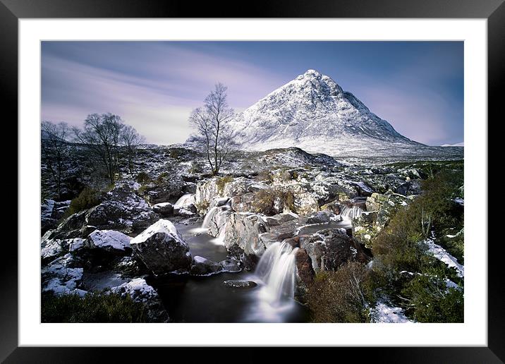 Buachaille Etive Mor - Scottish Highlands Glencoe Framed Mounted Print by Nick English