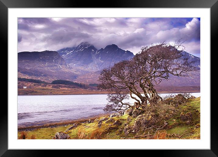 The Cuillins, Skye Framed Mounted Print by Macrae Images