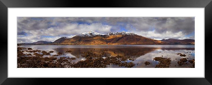 Loch Linnhe Framed Mounted Print by Macrae Images