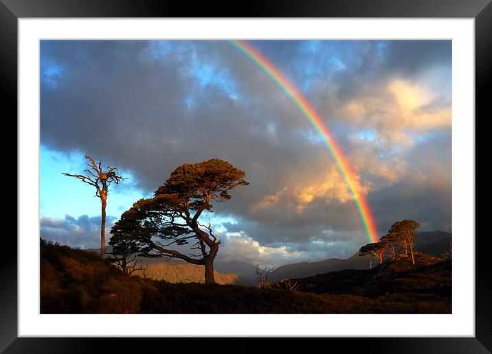 Strathfarrar Framed Mounted Print by Macrae Images