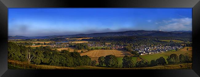 Beauly panoramic Framed Print by Macrae Images